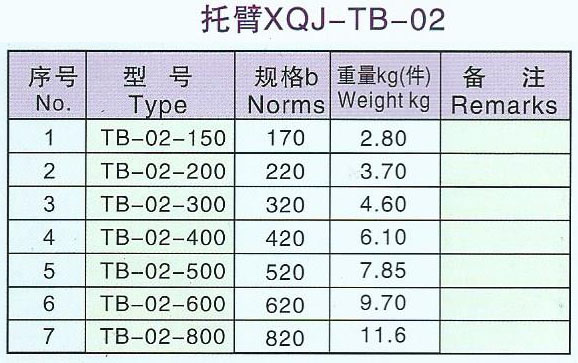 桥架托臂B-2