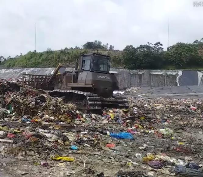 工业垃圾填埋