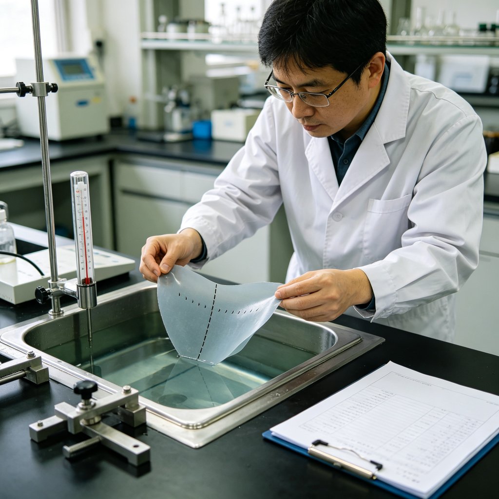 土工膜耐环境应力开裂检测