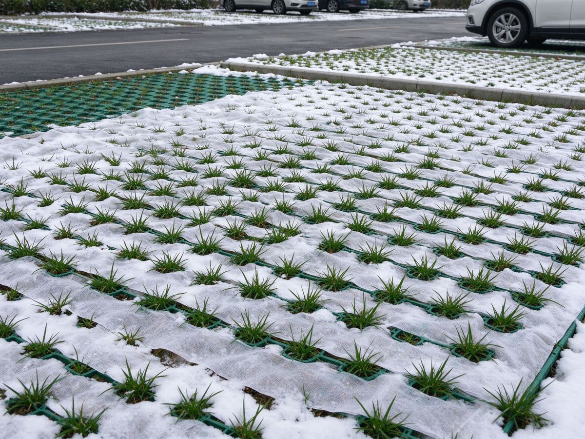植草格冬季养护