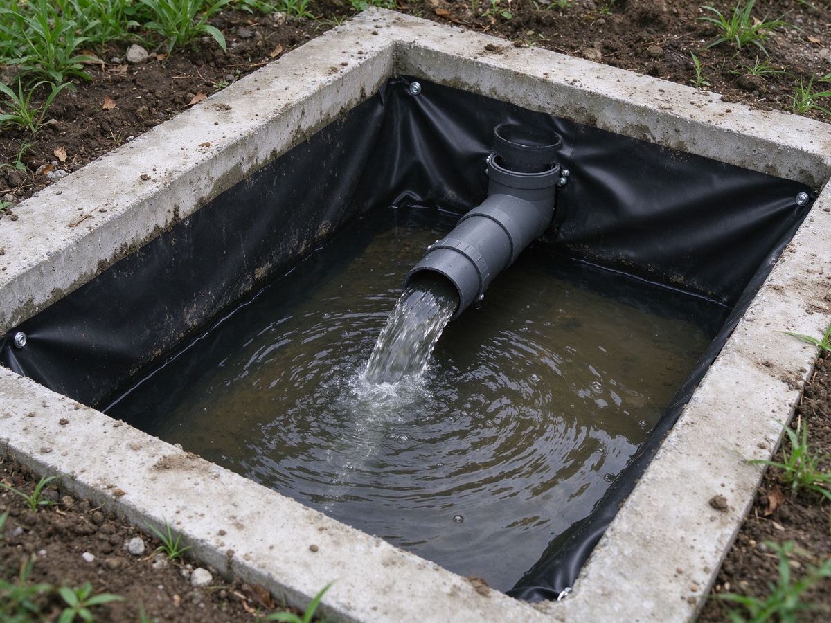雨水收集池蓄水防渗与海绵城市应用